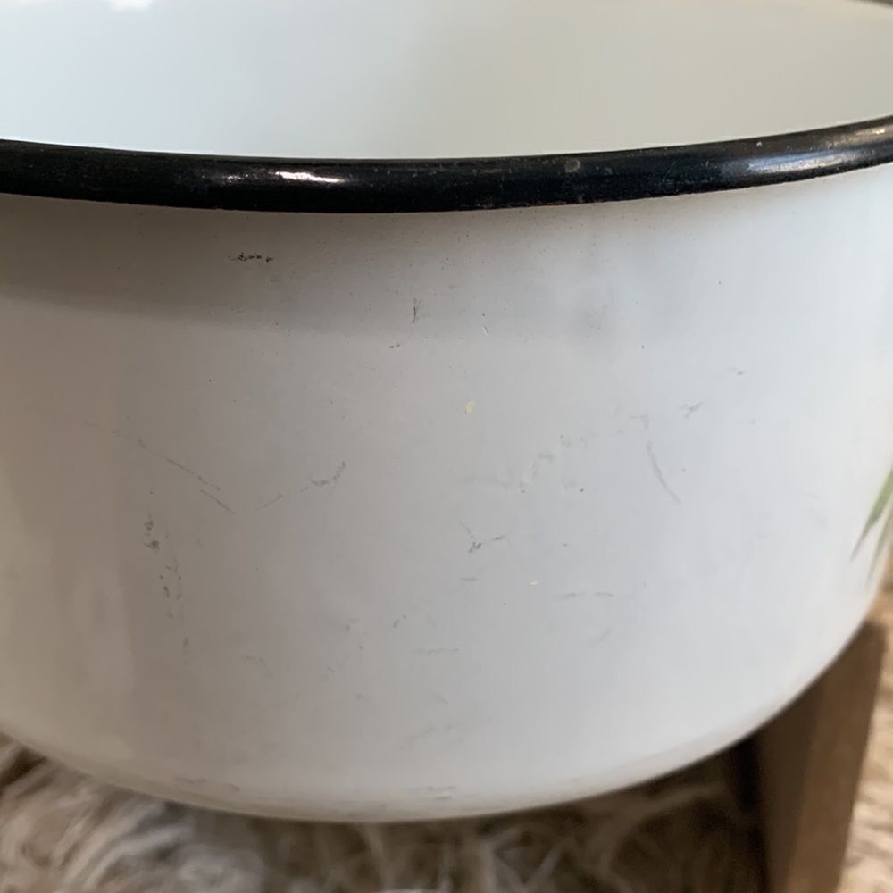 Delano Studios Dela-Ware Hand Colored Bird Pot Vintage Retro - Picture 10 of 17